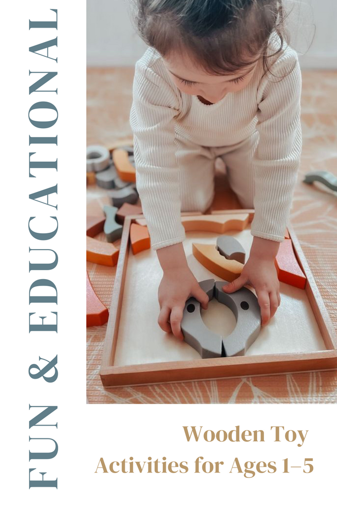 Fun & Educational Wooden Toy Activities for Ages 1–5