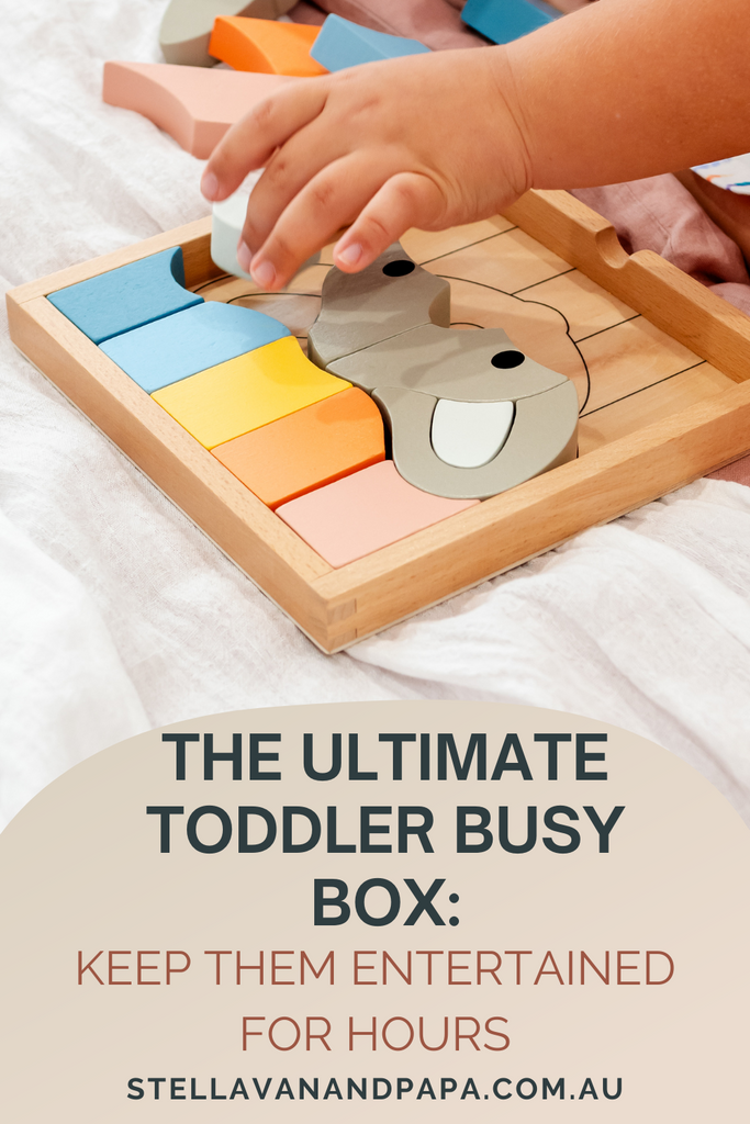 The Ultimate Toddler Busy Box