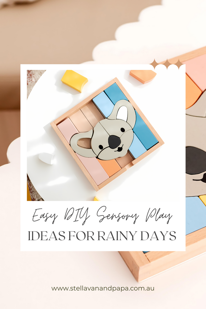 Easy DIY Sensory Play Ideas for Rainy Days