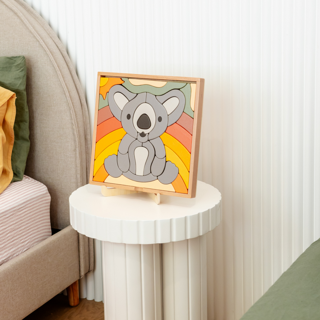 Koala | Wooden Toy | Puzzle | Building Blocks | Kidsroom decor